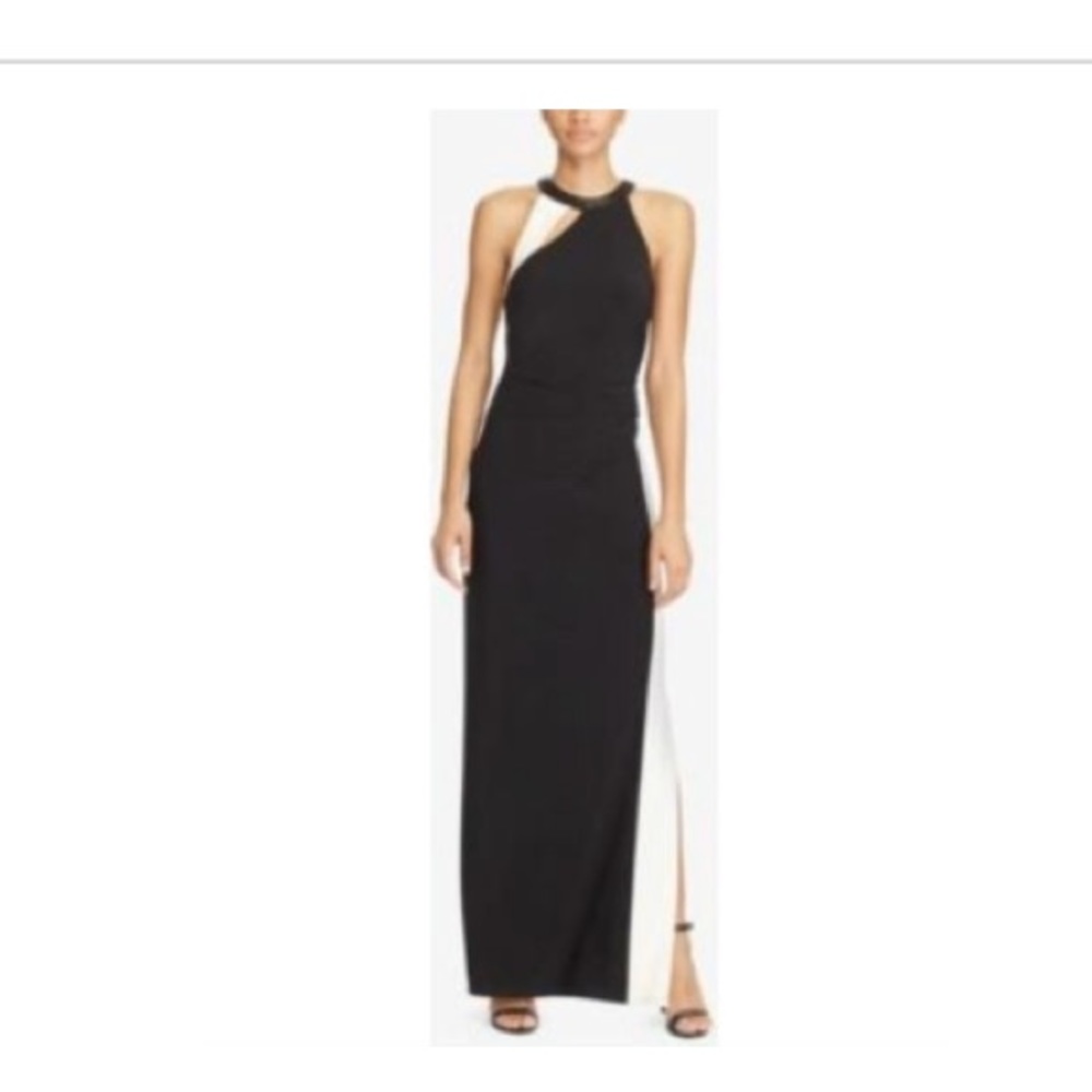 Ralph Lauren Black with white accent, dress